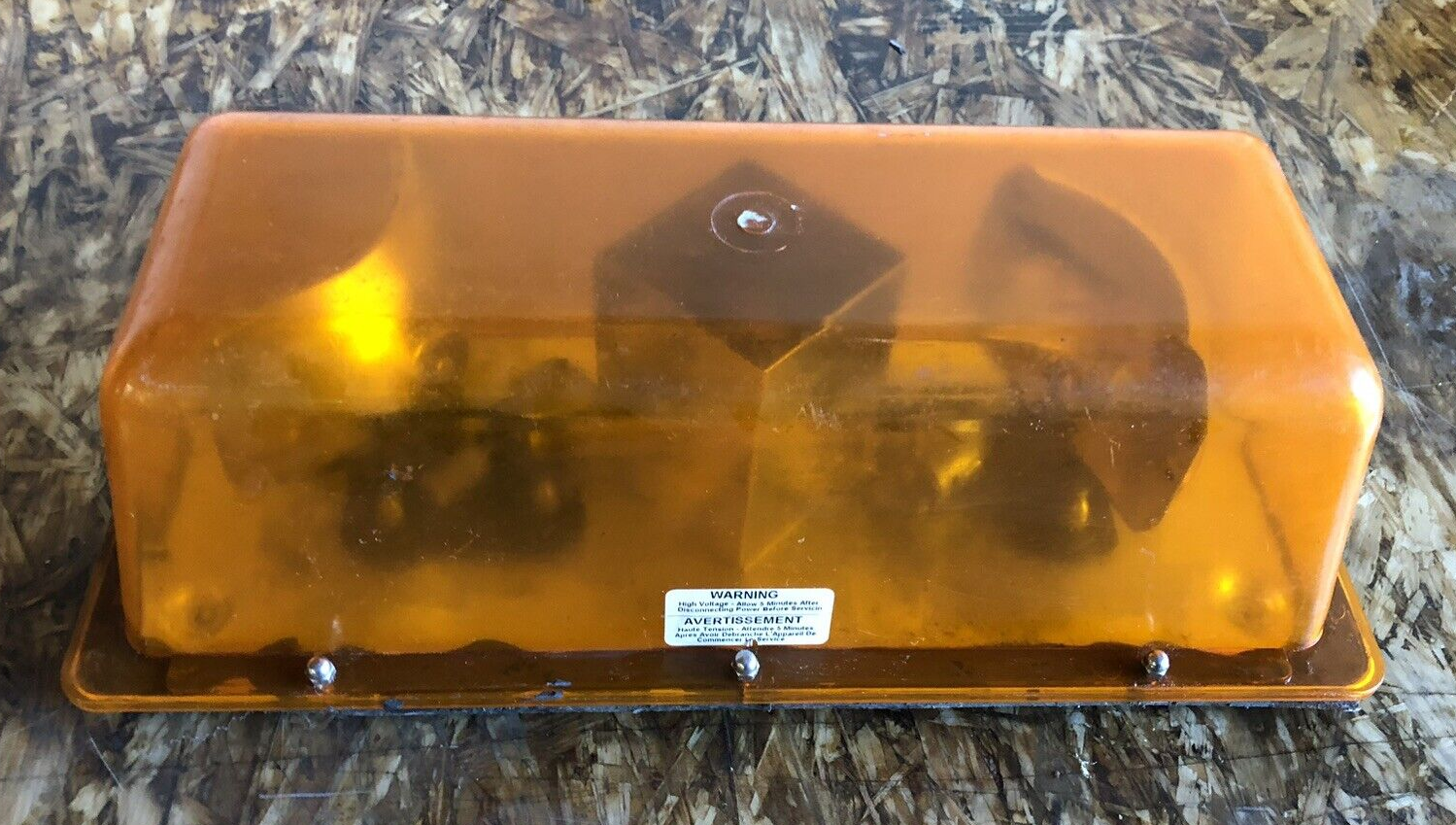 STAR 9200S-AMBER Low Mini Lightbar, Strobe, Amber
