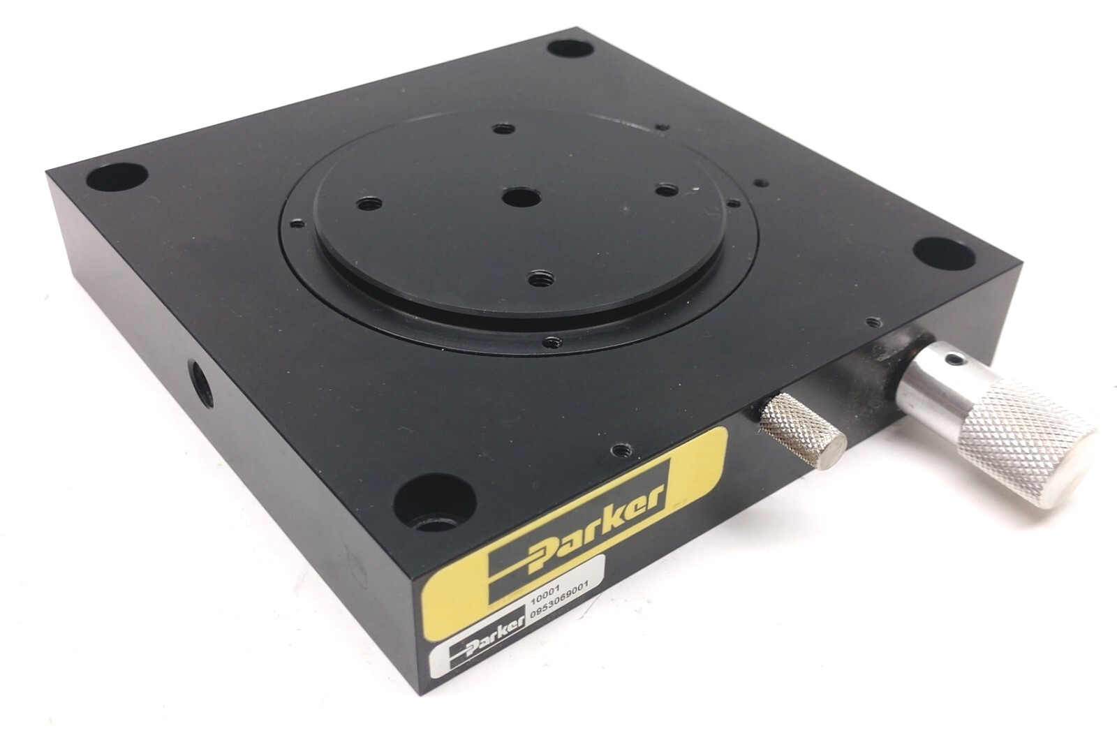 Parker 10001 Rotary Positioner Stage, Range: 360°, Diameter: 2.75" *No Scale*
