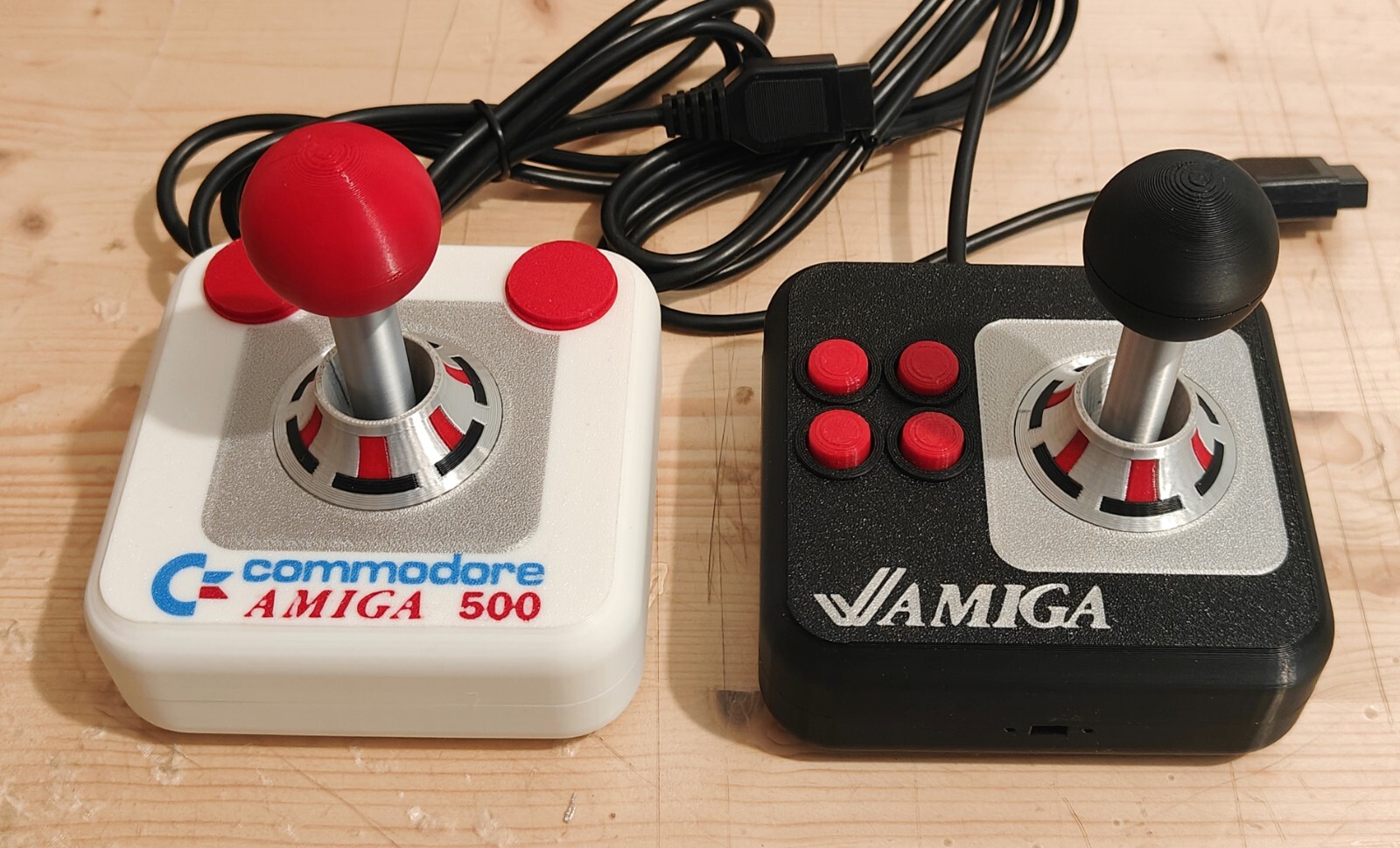 TAC 2 (Suncom) DB9 STYLE JOYSTICK FOR COMMODORE C64, AMIGA 500, ATARI