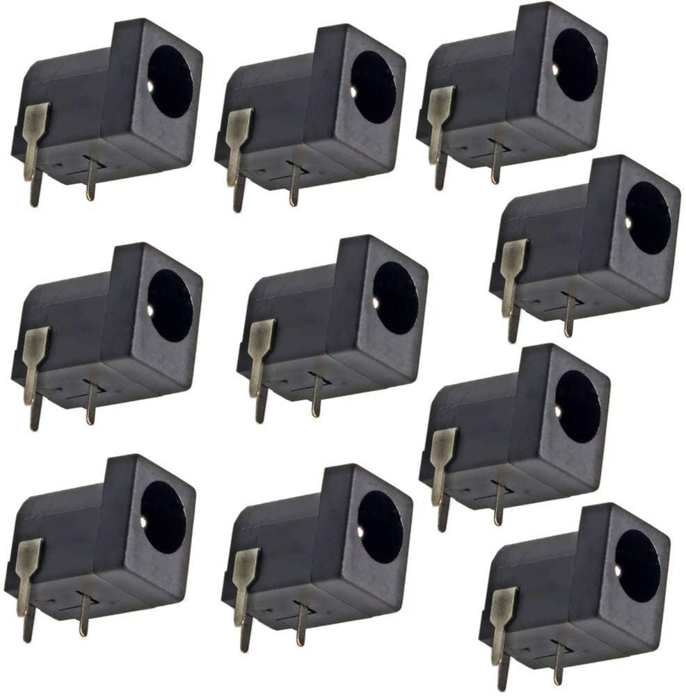 Breadboard-Friendly 2.1mm PCB Mounting Female DC Power Barrel Jack
