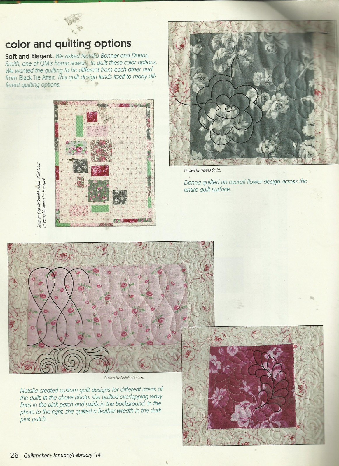 C0761 BLACK TIE AFFAIR QUILT PATTERN/INSTRUCTIONS