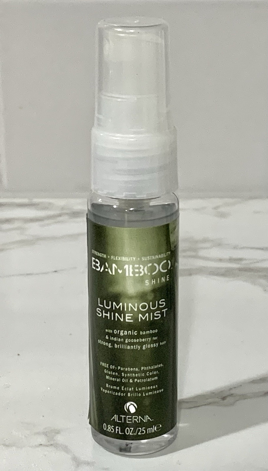 Alterna Bamboo Luminous Shine Mist - 0.85 oz, 25 ml - travel size (#XT4)