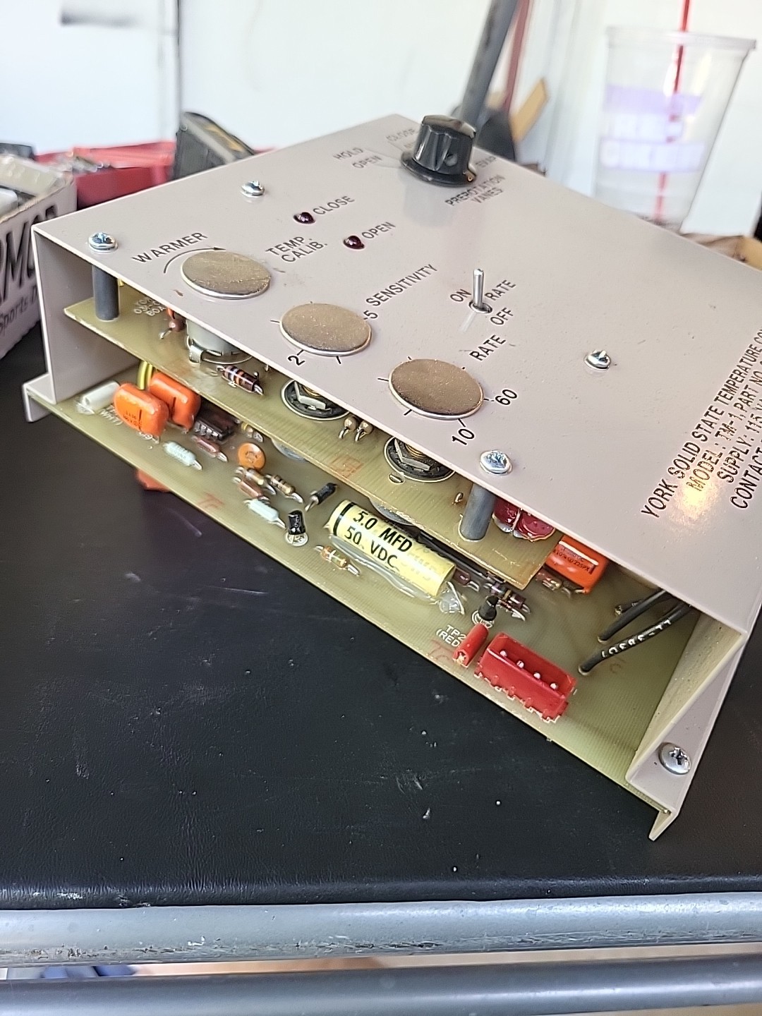 YORK Solid State Temperature Controller TM-1 031-00080D 115V 60Hz 7Va