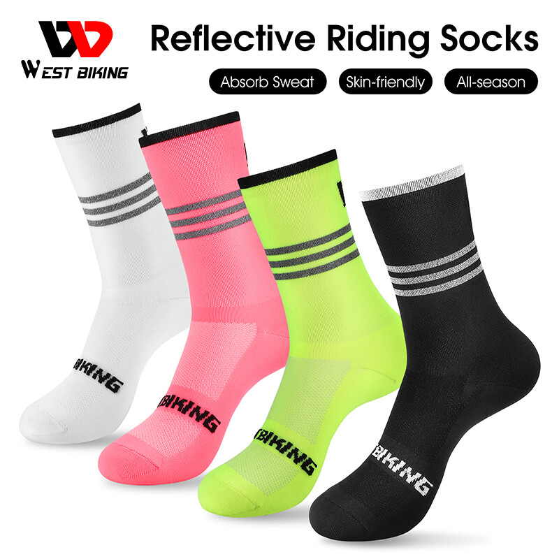 Cycling Socks Breathable Compression Athletic Sports Football Socks EUR 37-43