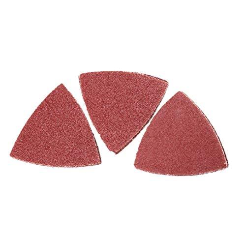 Assorted Grit Ridgid/Ryobi Multi Tool Sandpaper for Metal & Wood (10-Pk) 3-1/8"