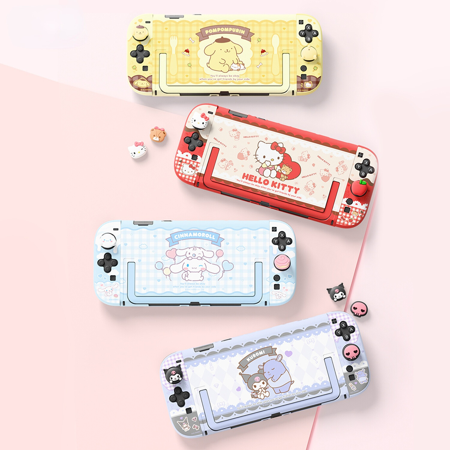 Cartoon NS2 Shell Skin Protective Case for Nintendo Switch 2025 Happy Playmate