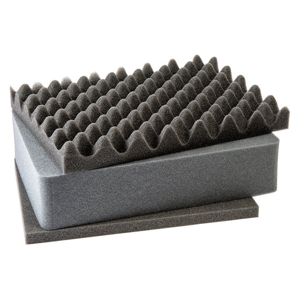 3 piece set Replacement foam set for the Pelican 1500. ( Middle piece is Pluck )