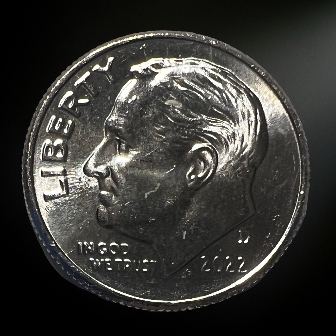 2022 D Denver Roosevelt Dime Brilliant Uncirculated (BU)