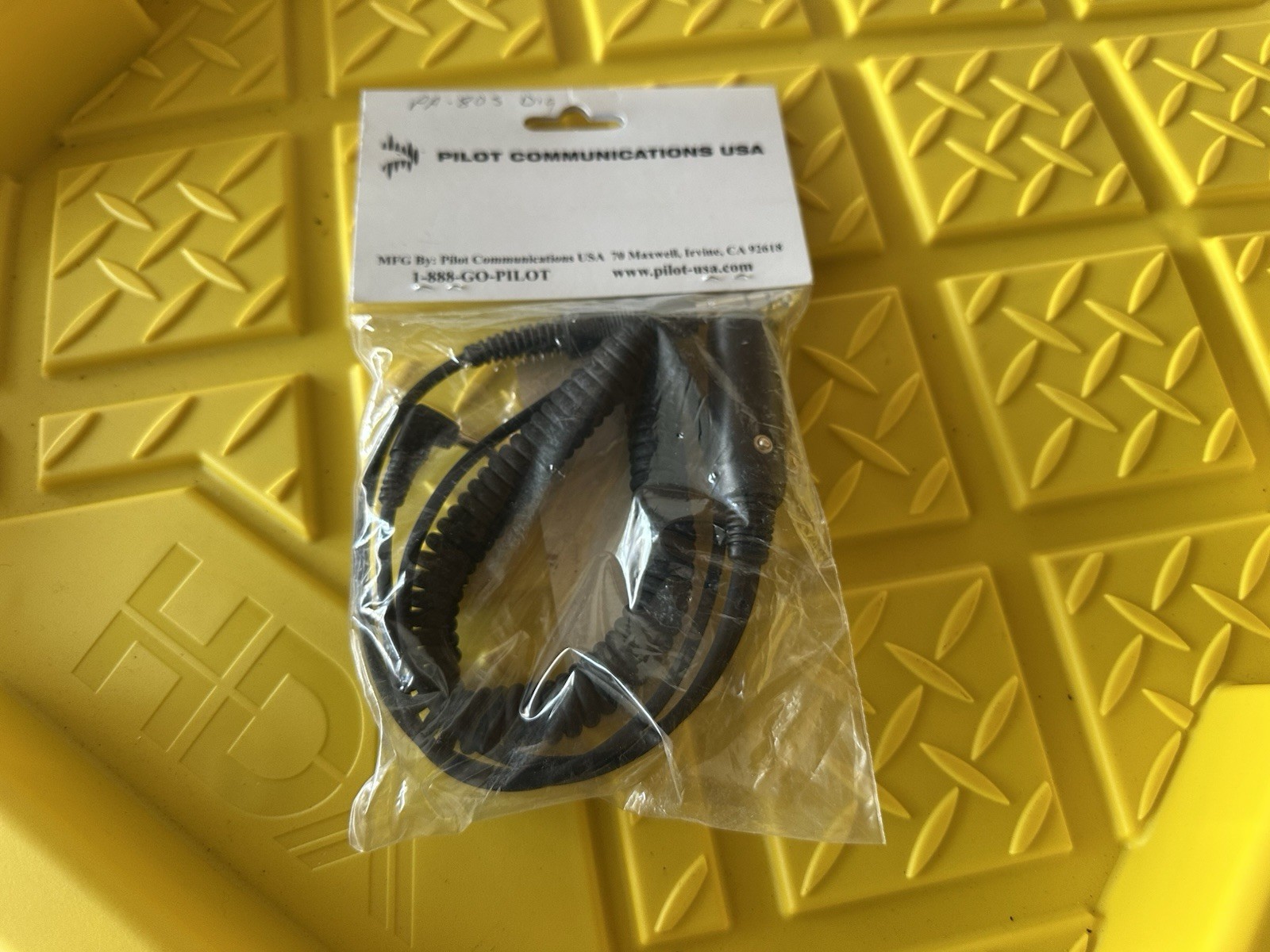 Pilot Communications PA-80S Recorder Adapter For GA (Dual Plug) Headset