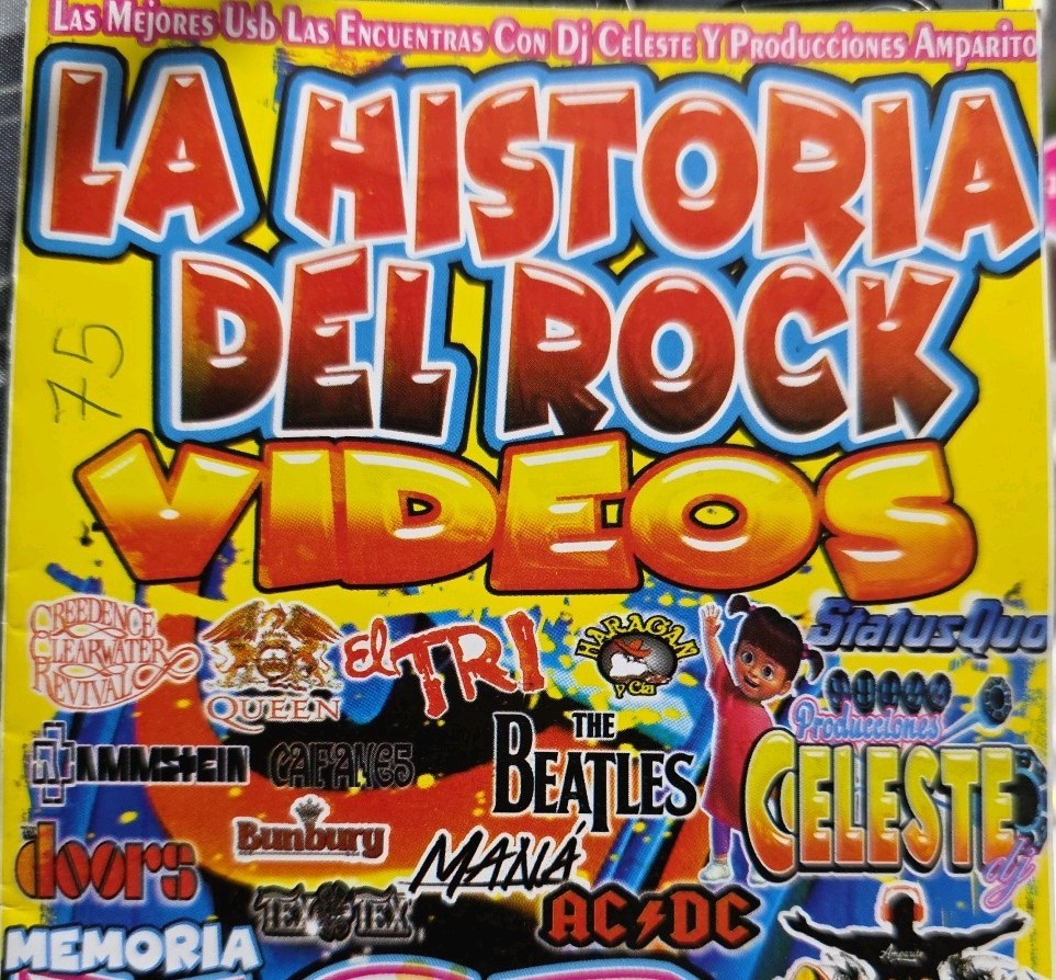 VIDEOS MUSICALES EN MP4 EN USB 16Gb
