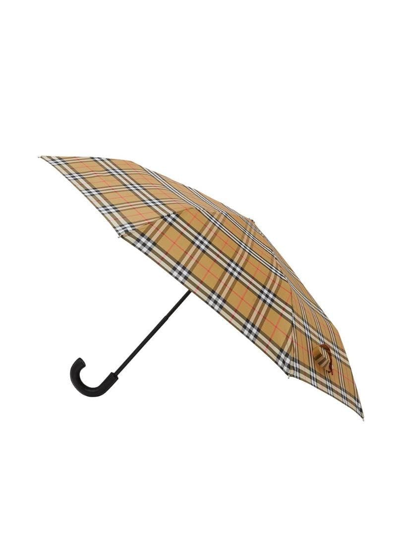 Burberrys Folding Umbrella Burberry Check Pattern Fashion Accessory Genuine