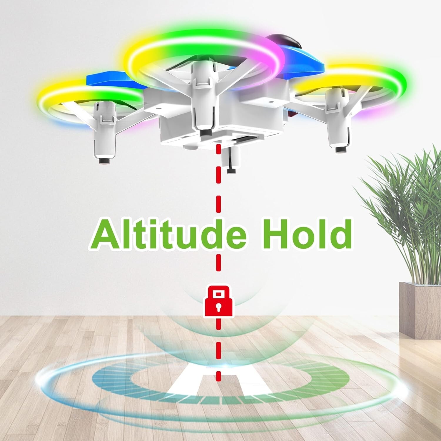 Mini Drone with LED Lights