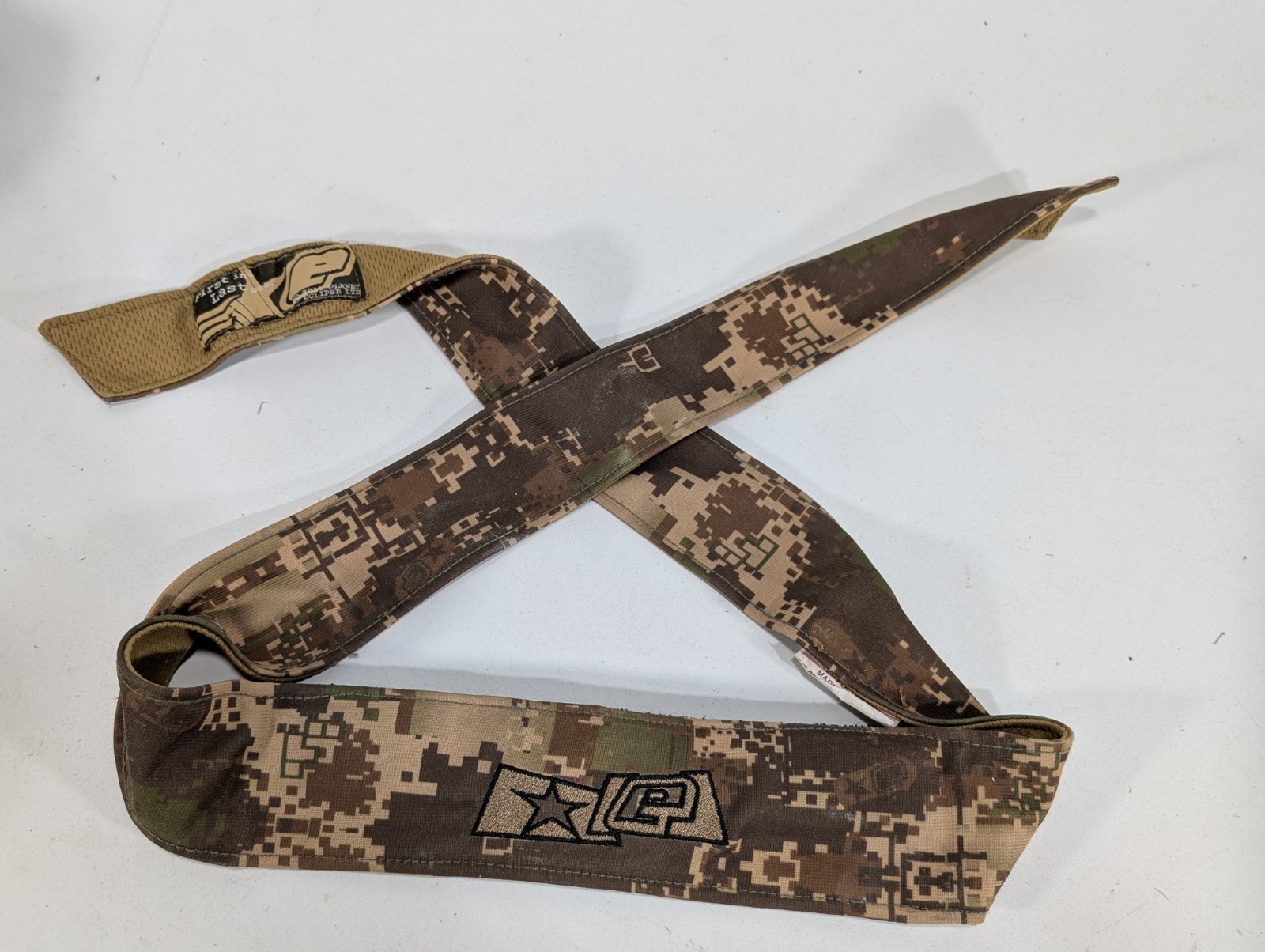Planet Eclipse Padded Paintball Headband - Desert Digi Camo