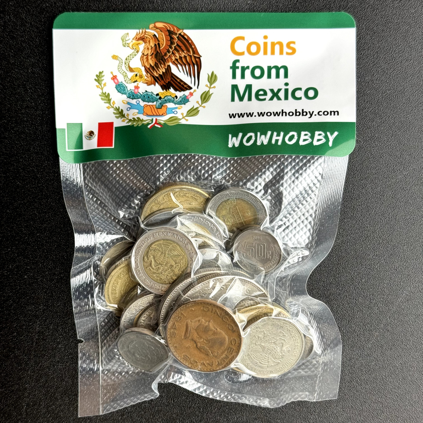 Coin Collection 30 Mexican Coins 🇲🇽 Random Lot 🇲🇽 Free Shipping!
