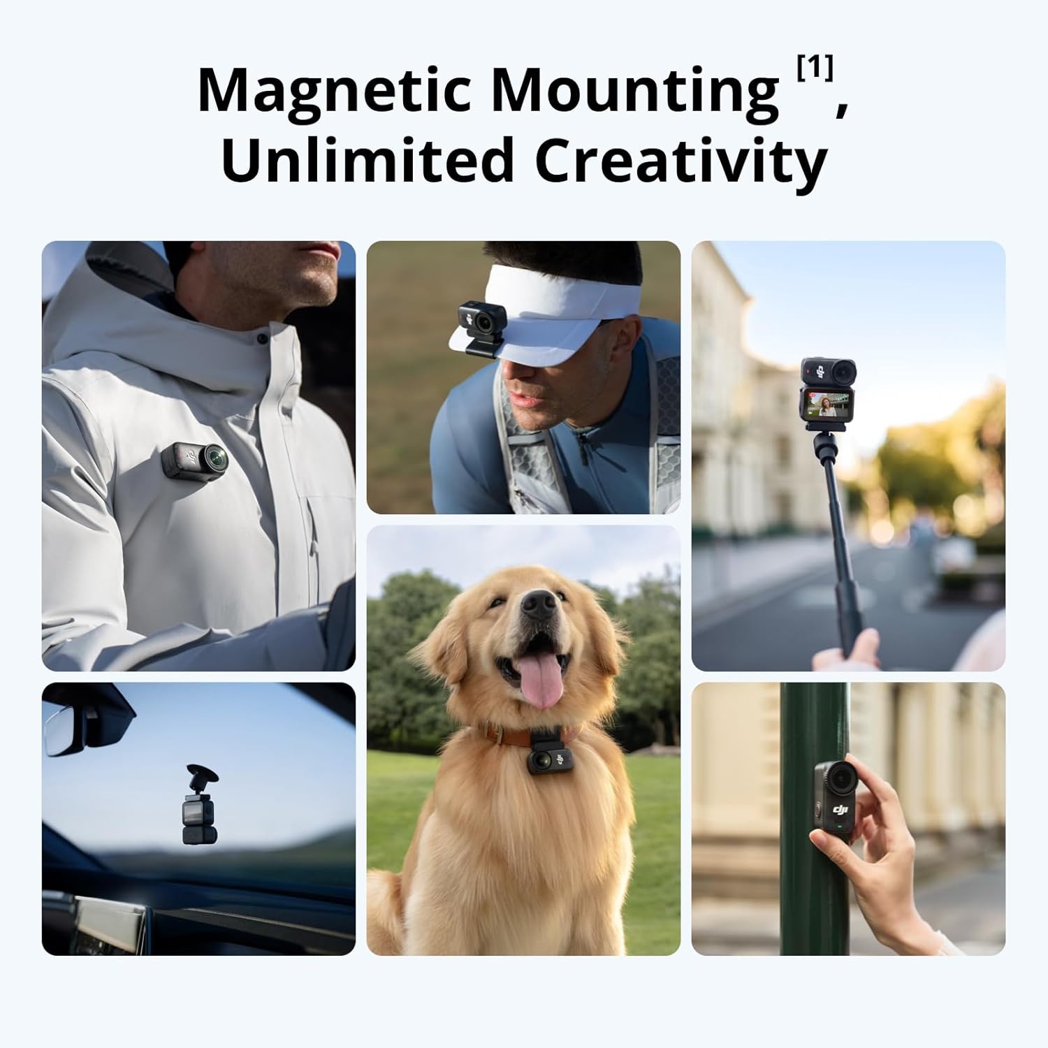 DJI Osmo Nano Standard 128GB-Action Camera-4K/60fps Vlogging Camera 1/1.3″Sensor