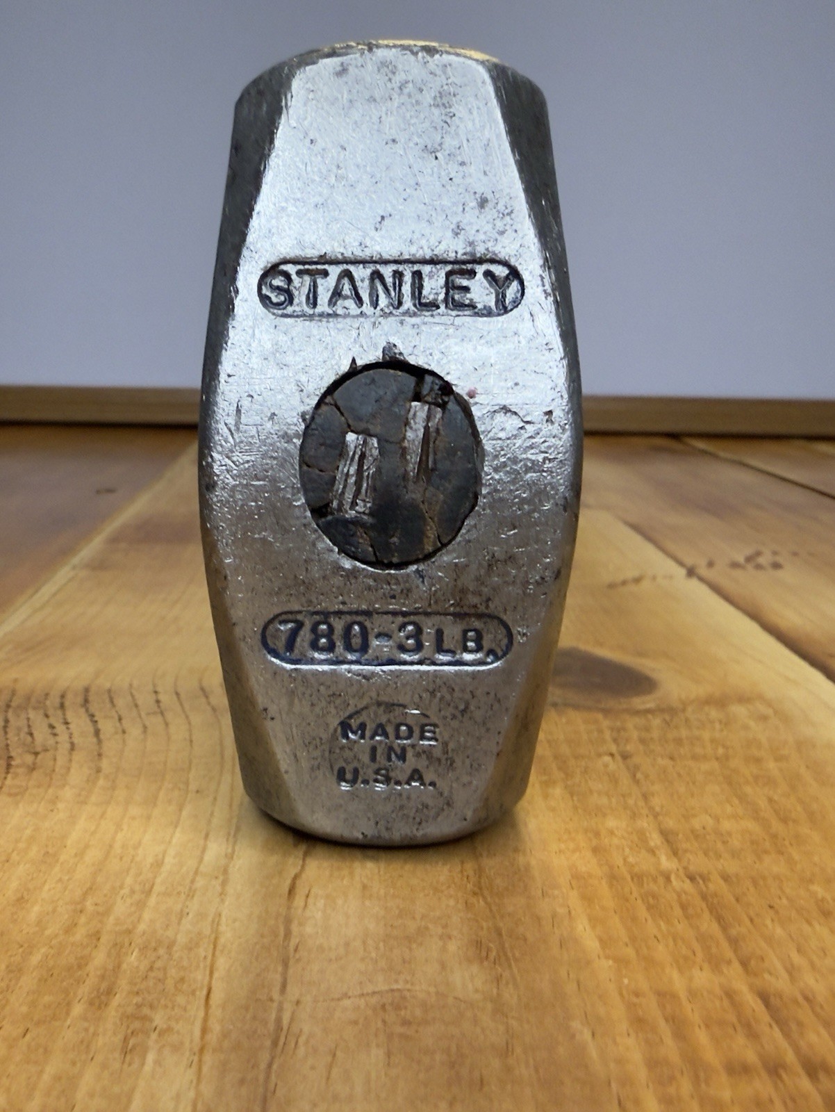 Vintage Stanley 780 3LB Blacksmiths Hammer 3 Pounds 14.5” Long