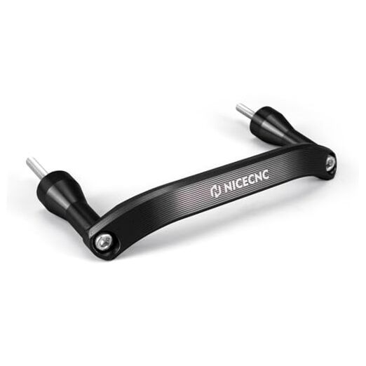 Grab Handle Billet Aluminum Motorcycle Rear Handle Compatible with Black