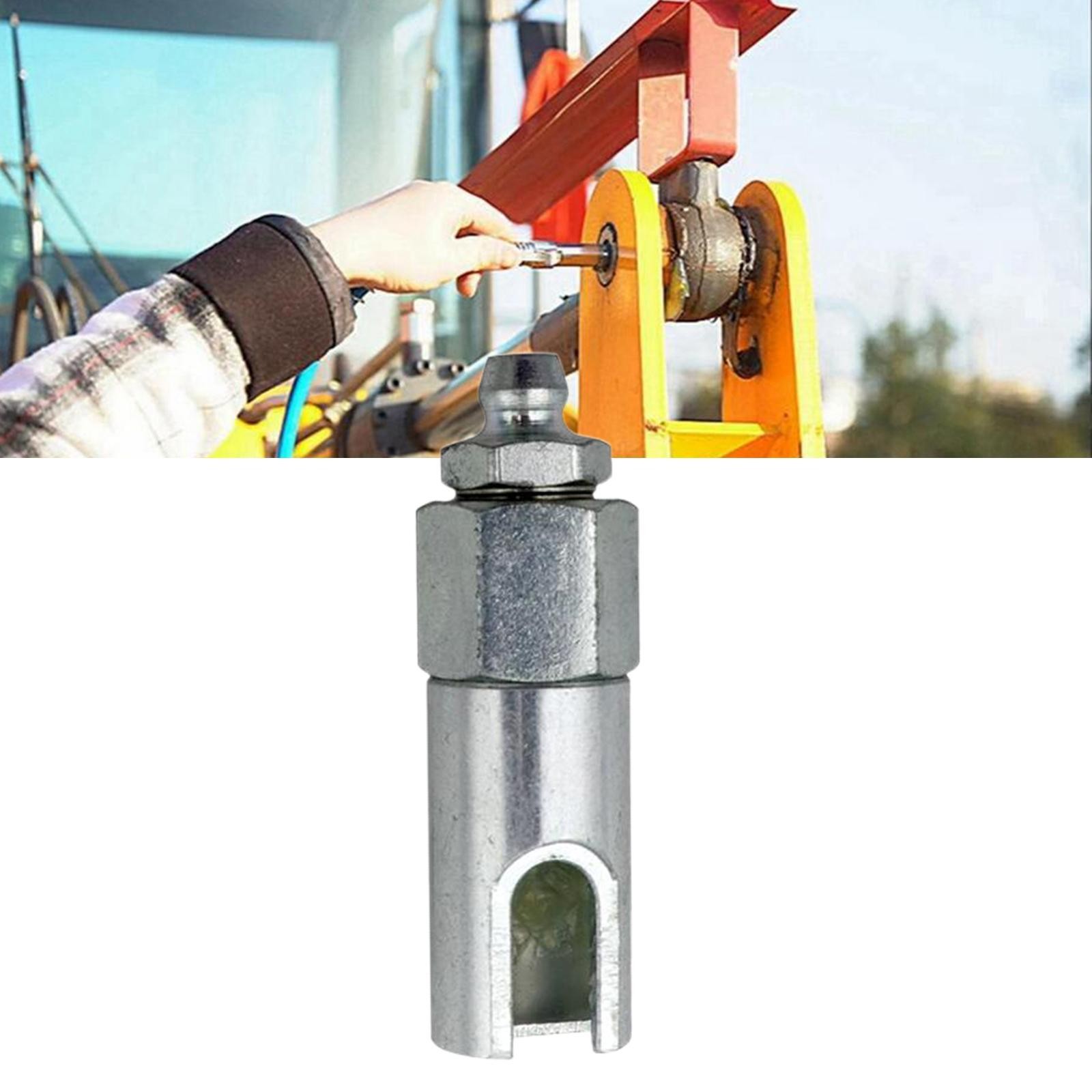 Right Angle Grease Coupler High Hardness Sturdy Replace