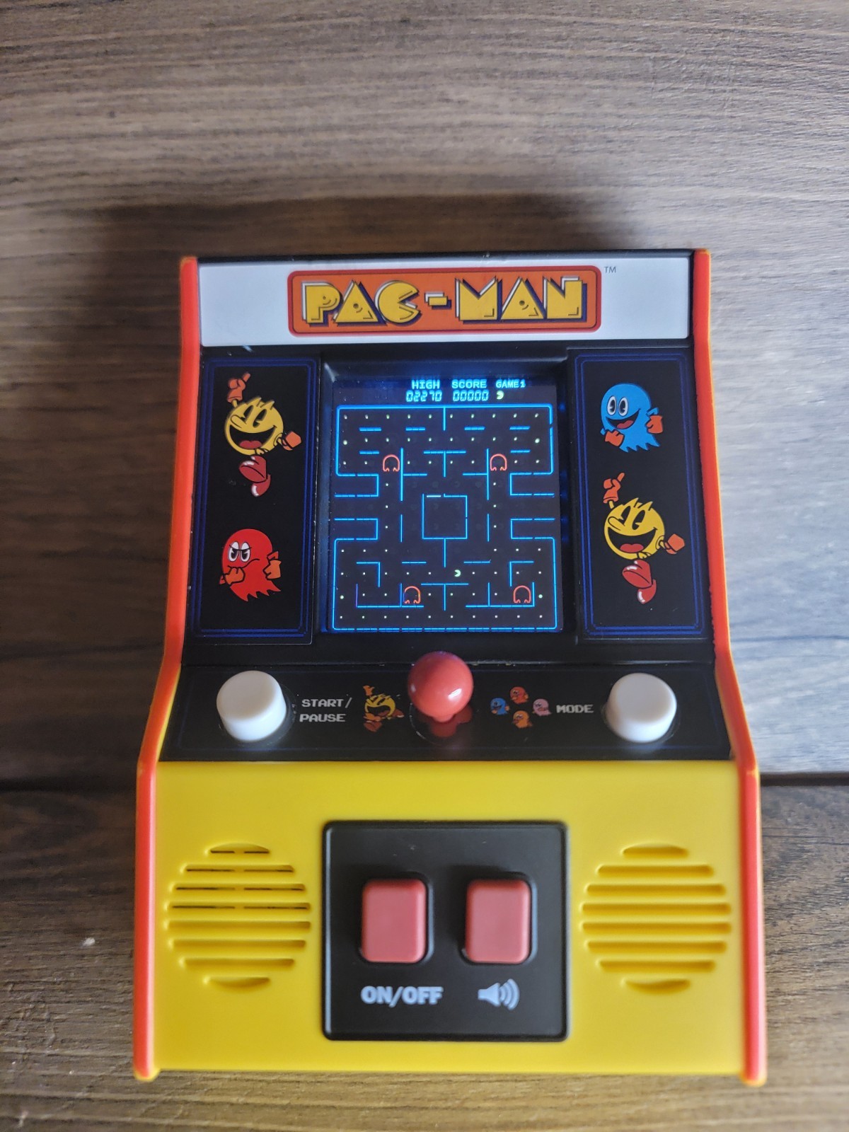 Bandai Namco Mini Pac Man Handheld Arcade 2019