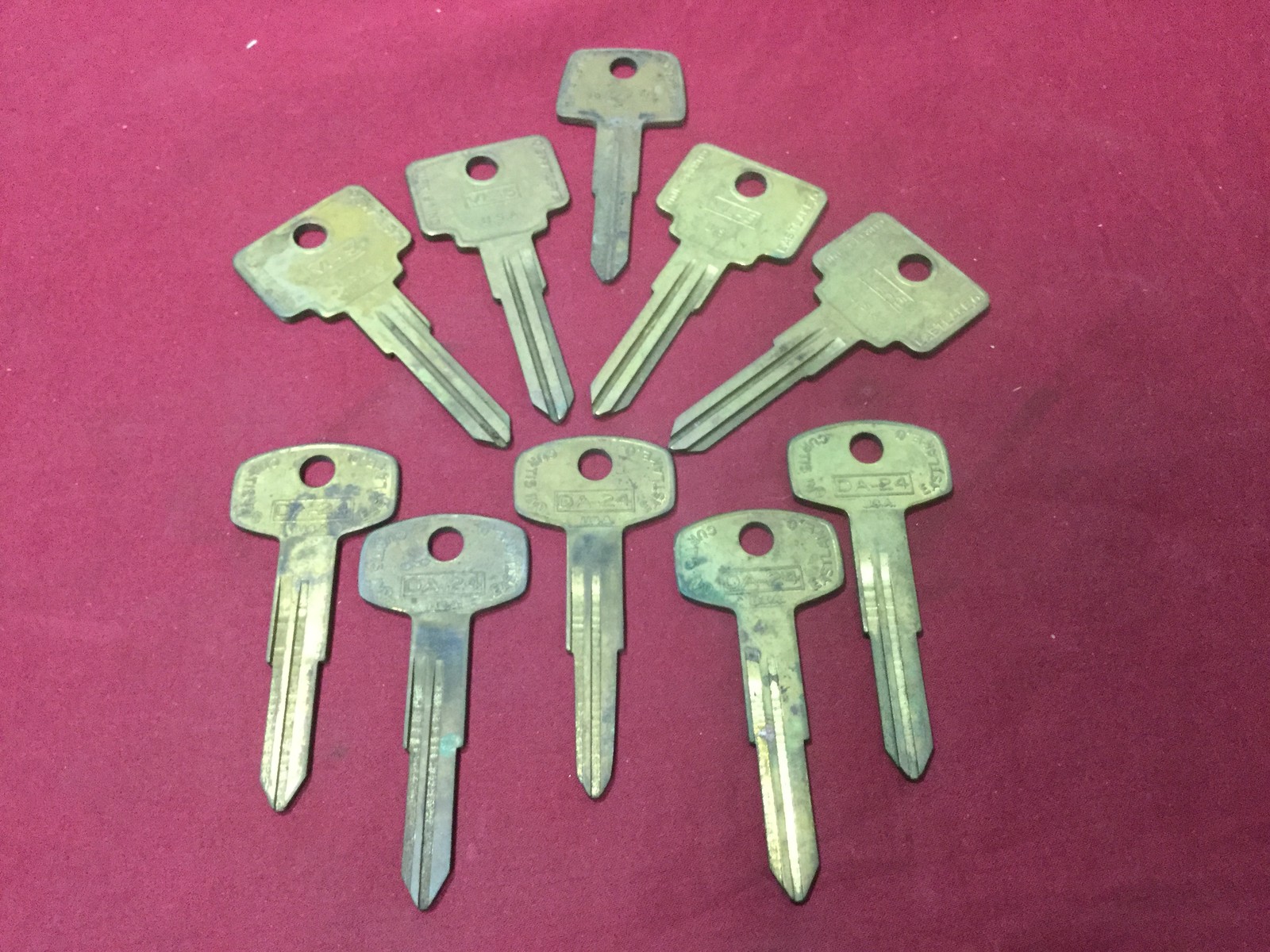 Chevy, Nissan & Volva by Curtis Automotive Key Blanks, Set of 10 - Locksmith