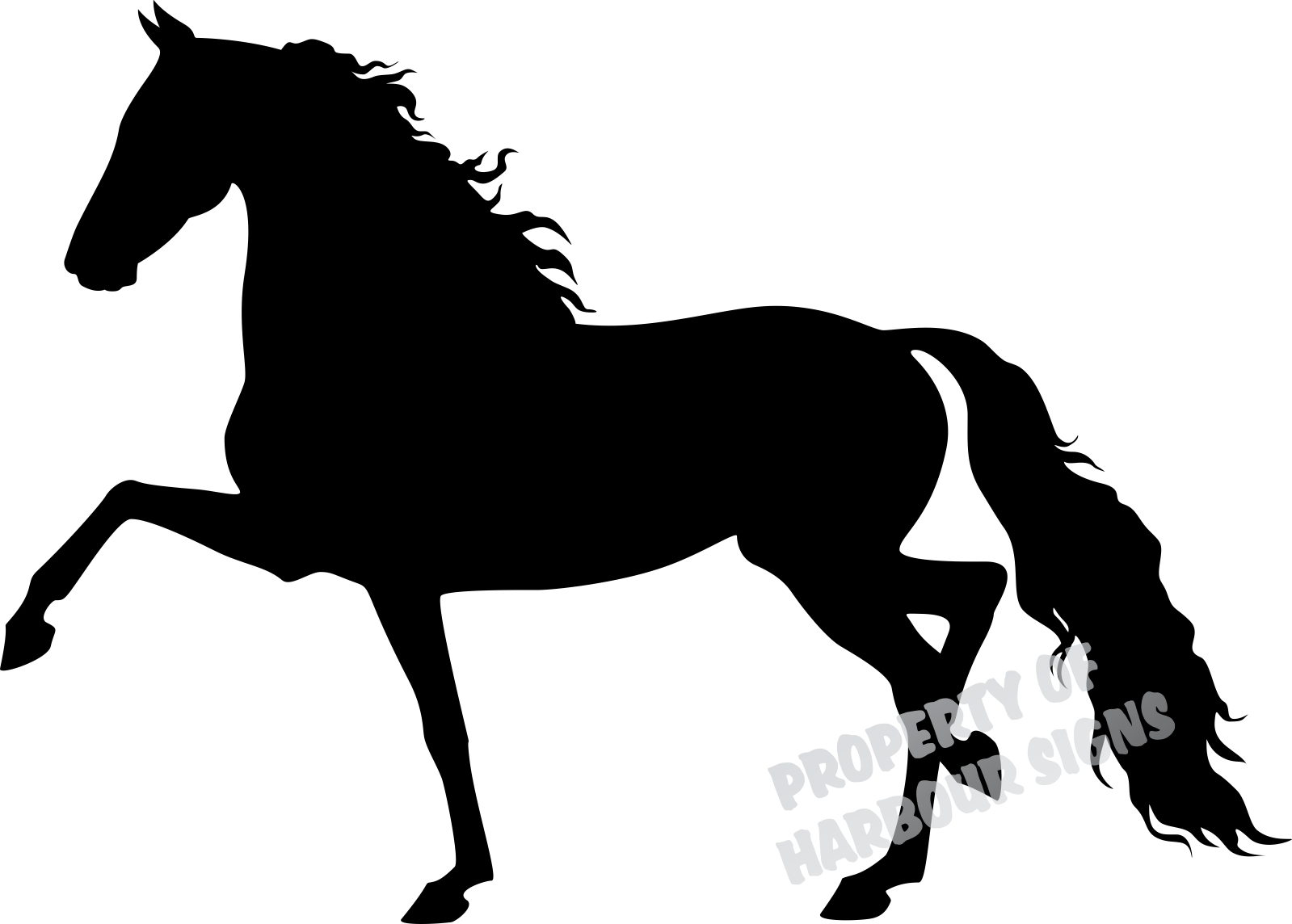 Morgan Horse Equestrian for Trailer Truck Car Window Vinyl Sticker Decal 10"