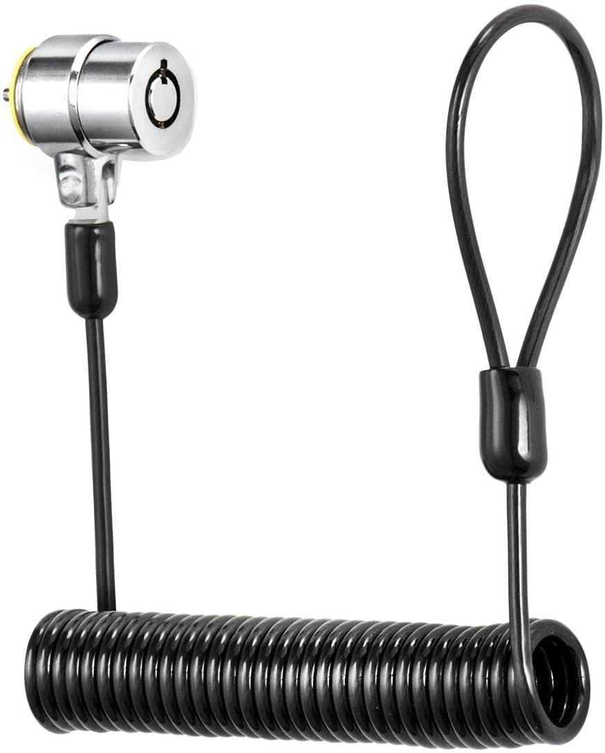 Laptop Cable Lock Retractable Hardware Cable Lock with Anchor Plate with Lapt...