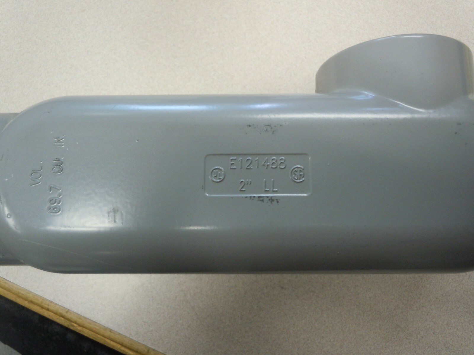 KILLARK EALL-6CGN 2" Aluminum LL Type Cover & Gasket