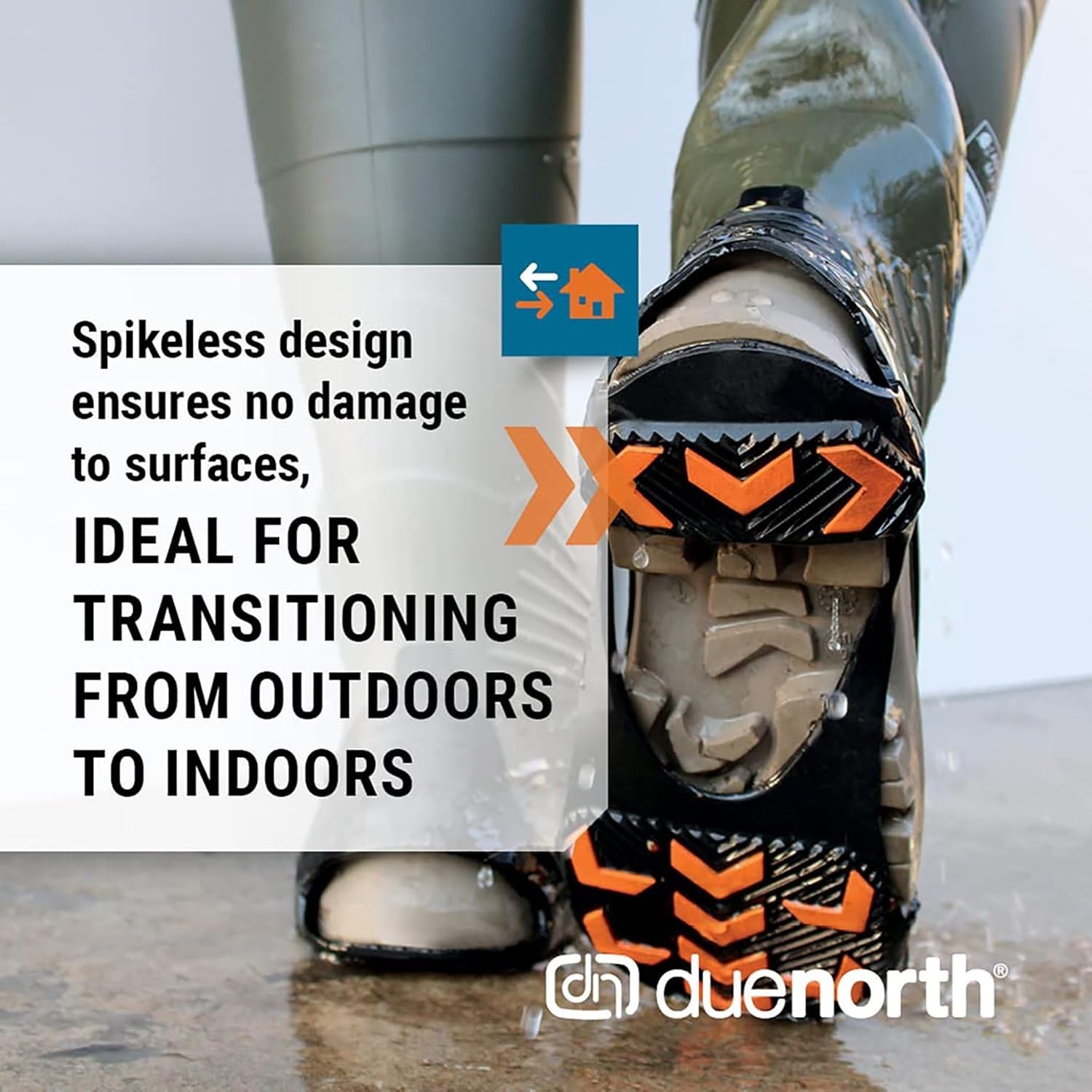 Flexible and Lightweight GripPro Spikeless Traction Aids for Ultimate Stability