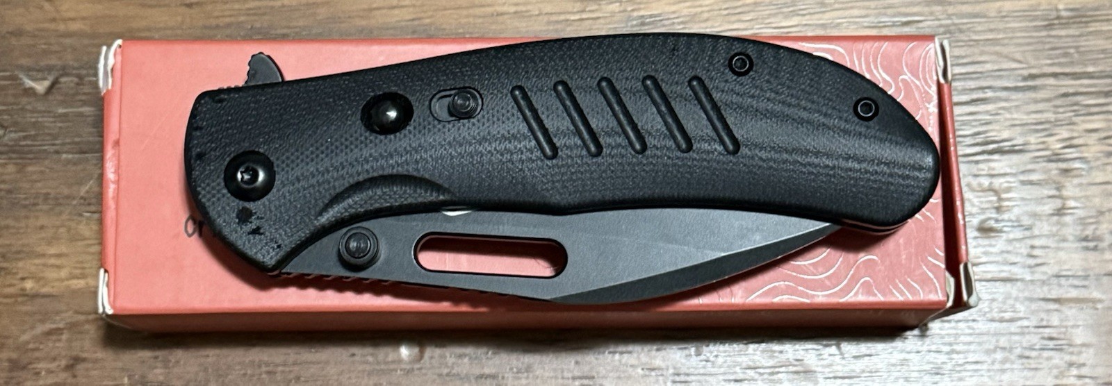 Critical Strike Zulu Button Lock Knife