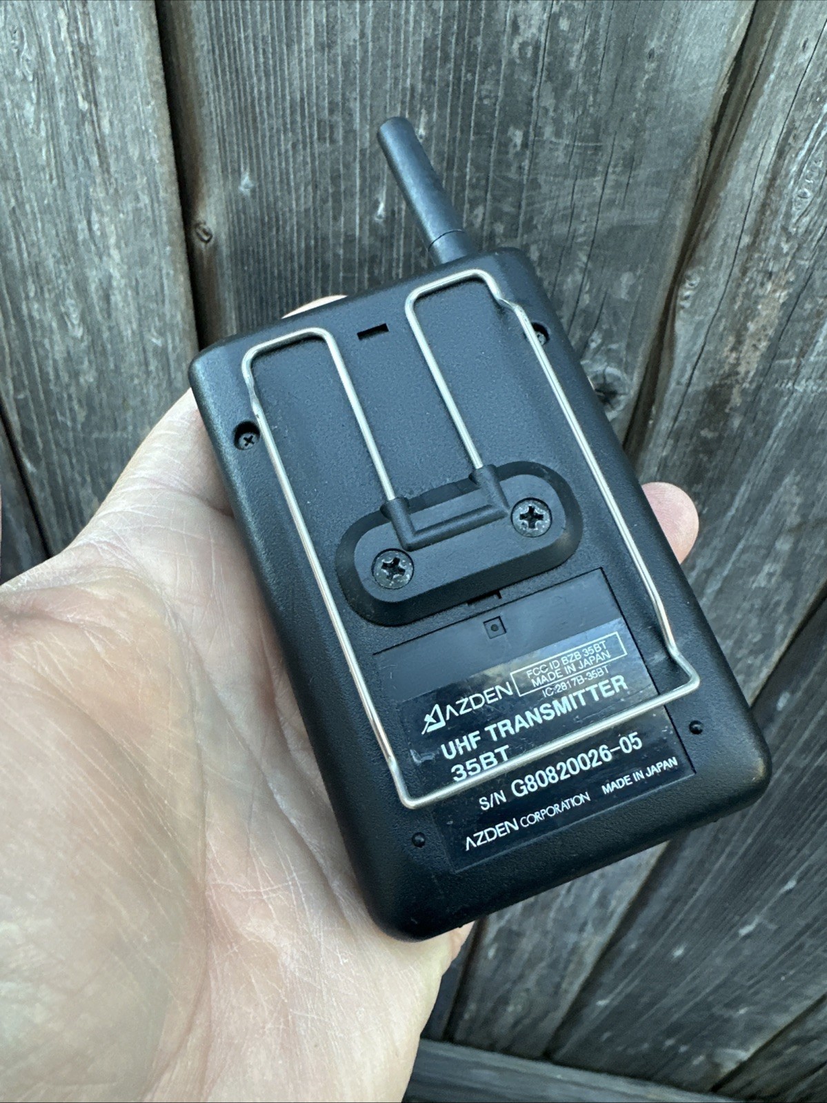 Azden 35BT UHF Transmitter Only
