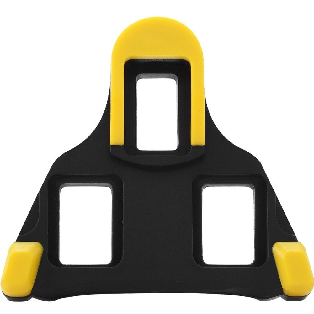 Road Cycling Cleats with 6 Degree Float and Lock Plate for Improved Efficiency