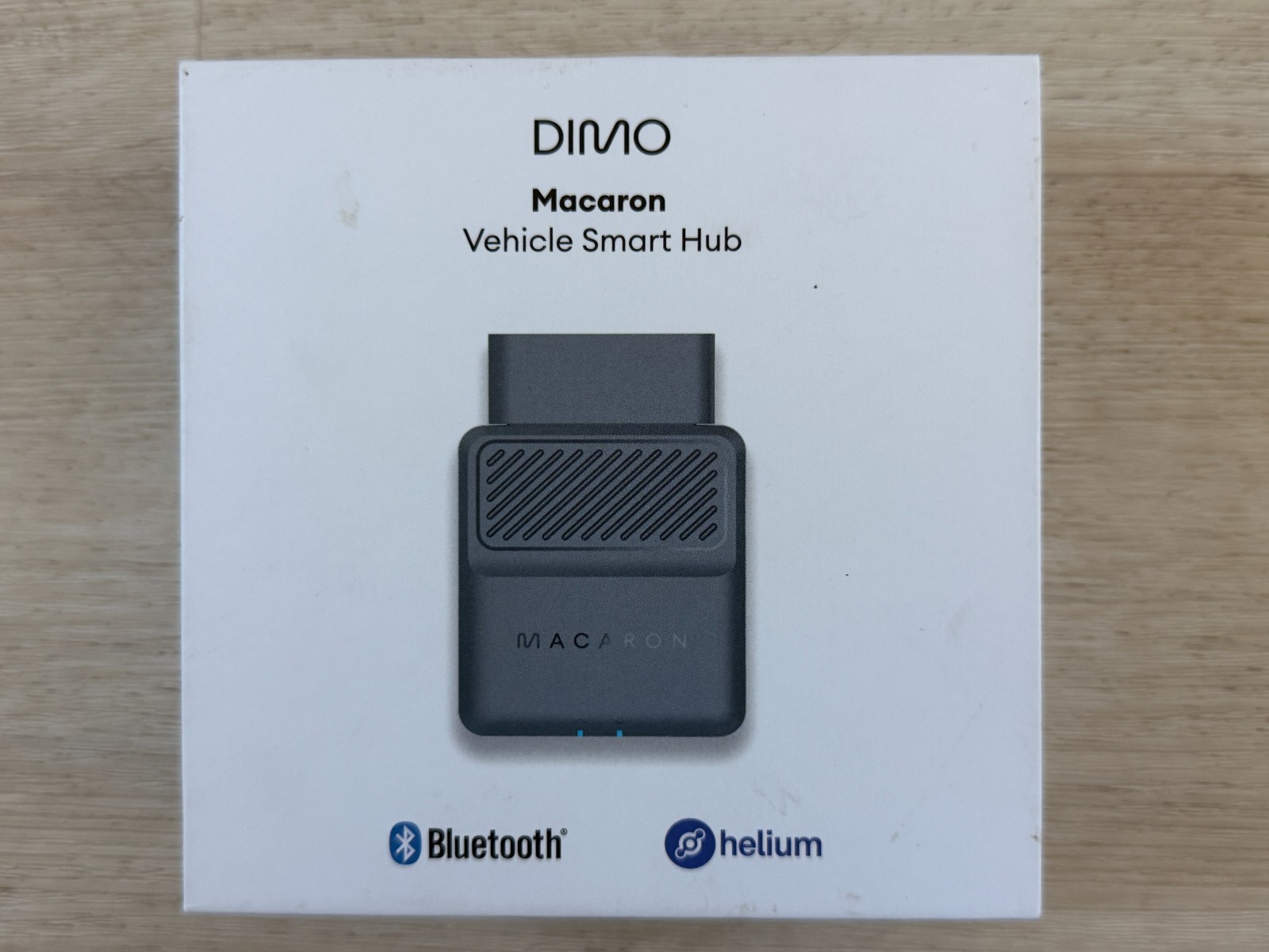 DIMO Macaron Smart Auto Vehicle OBD2 Data Device Drive-to-Earn Crypto Tested