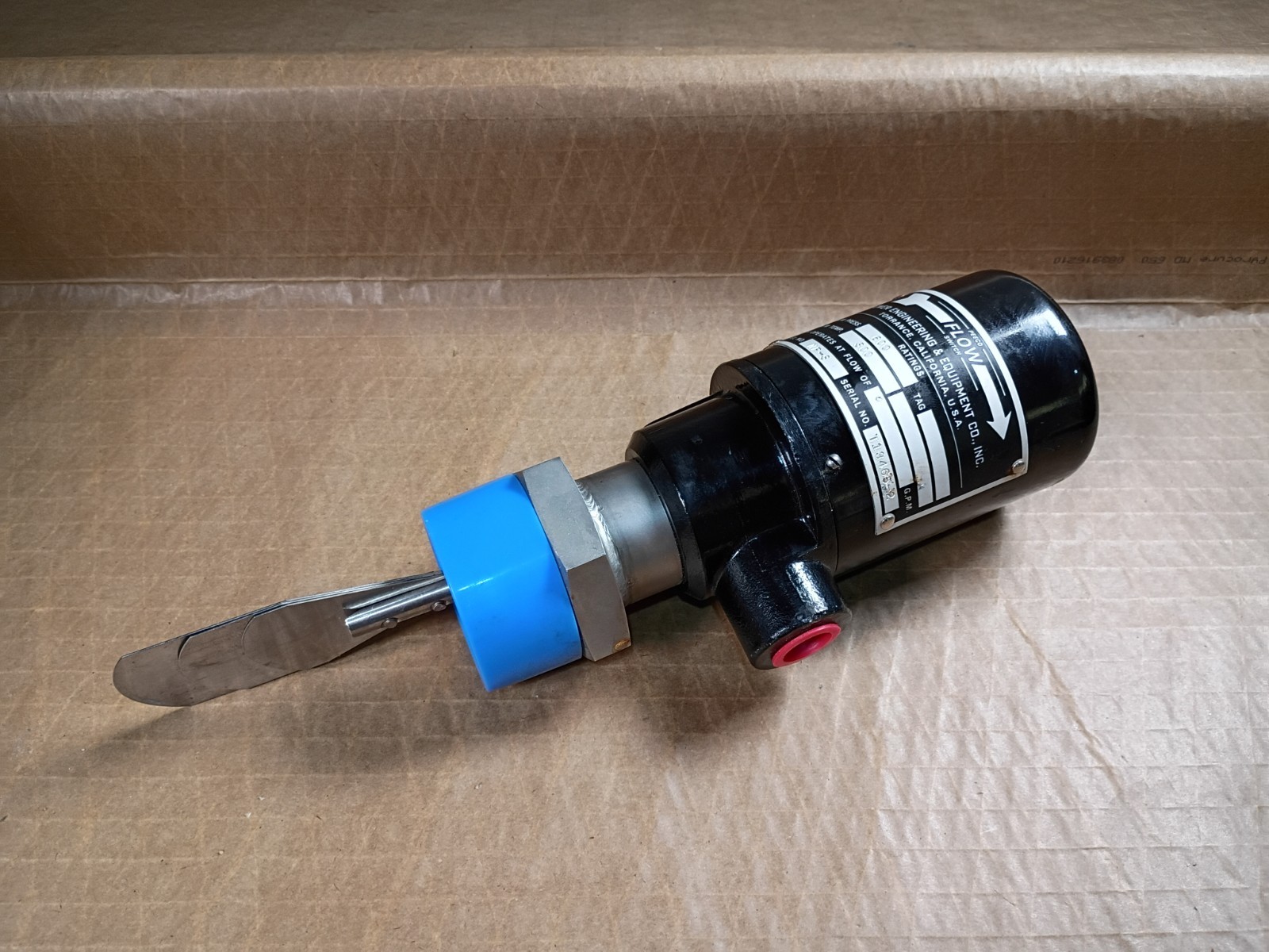 Peeco NP-S Flow Switch 600psi