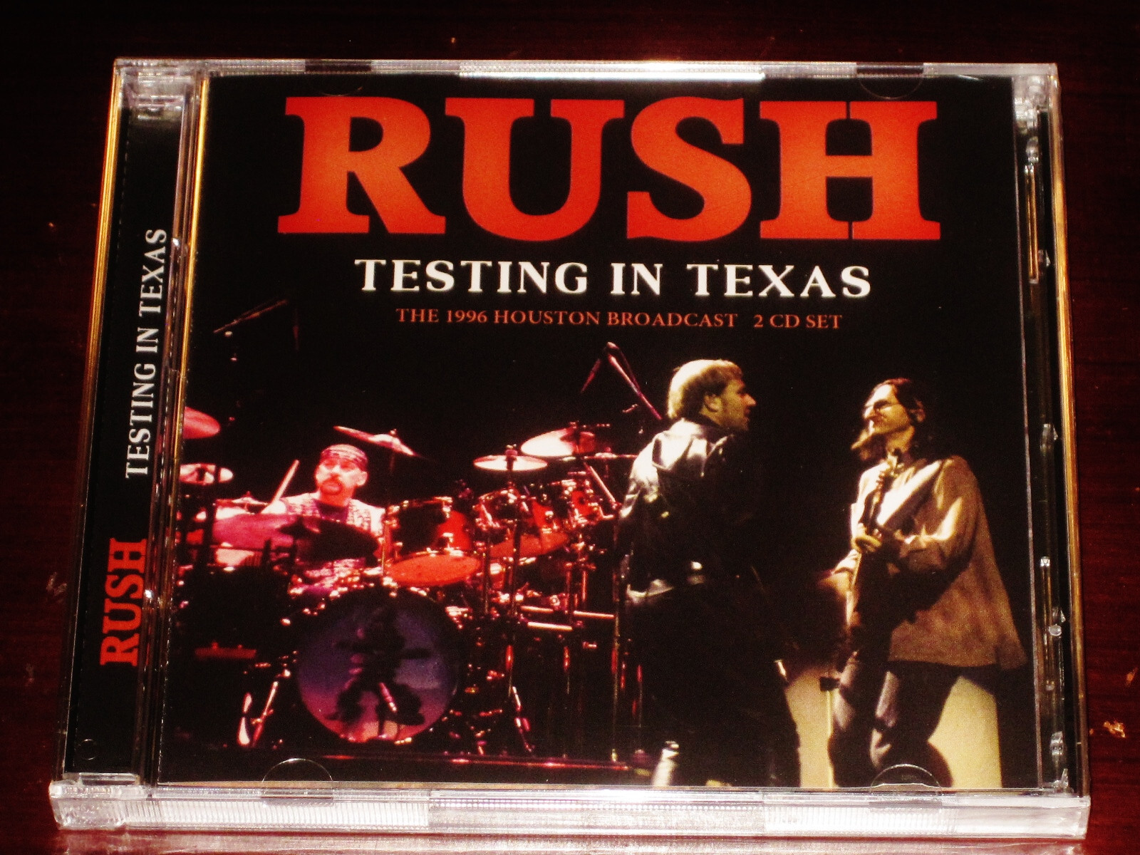 Rush: Testing In Texas - The 1996 Houston Broadcast 2 CD Set 2023 Gossip UK NEW