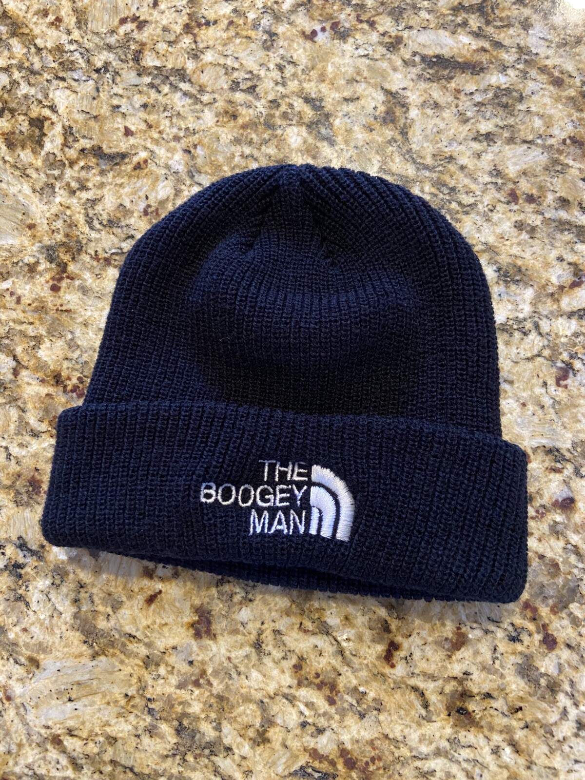 Local Boogeyman Beanie Unisex Black The boogeyman North Face Print New Without T