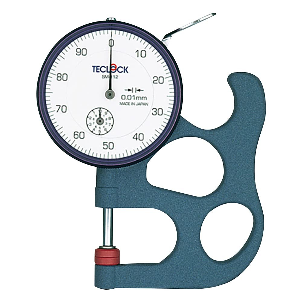 TECLOCK STANDARD THICKNESS GAUGES 0-10mm SM-112 Metalworking Dial Calipers Japan