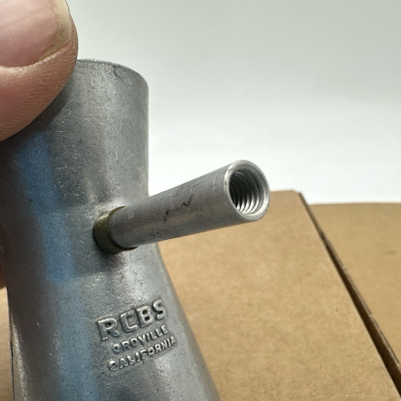 Vintage RCBS- Powder Trickler Reloading Tool Accessory Made In USA