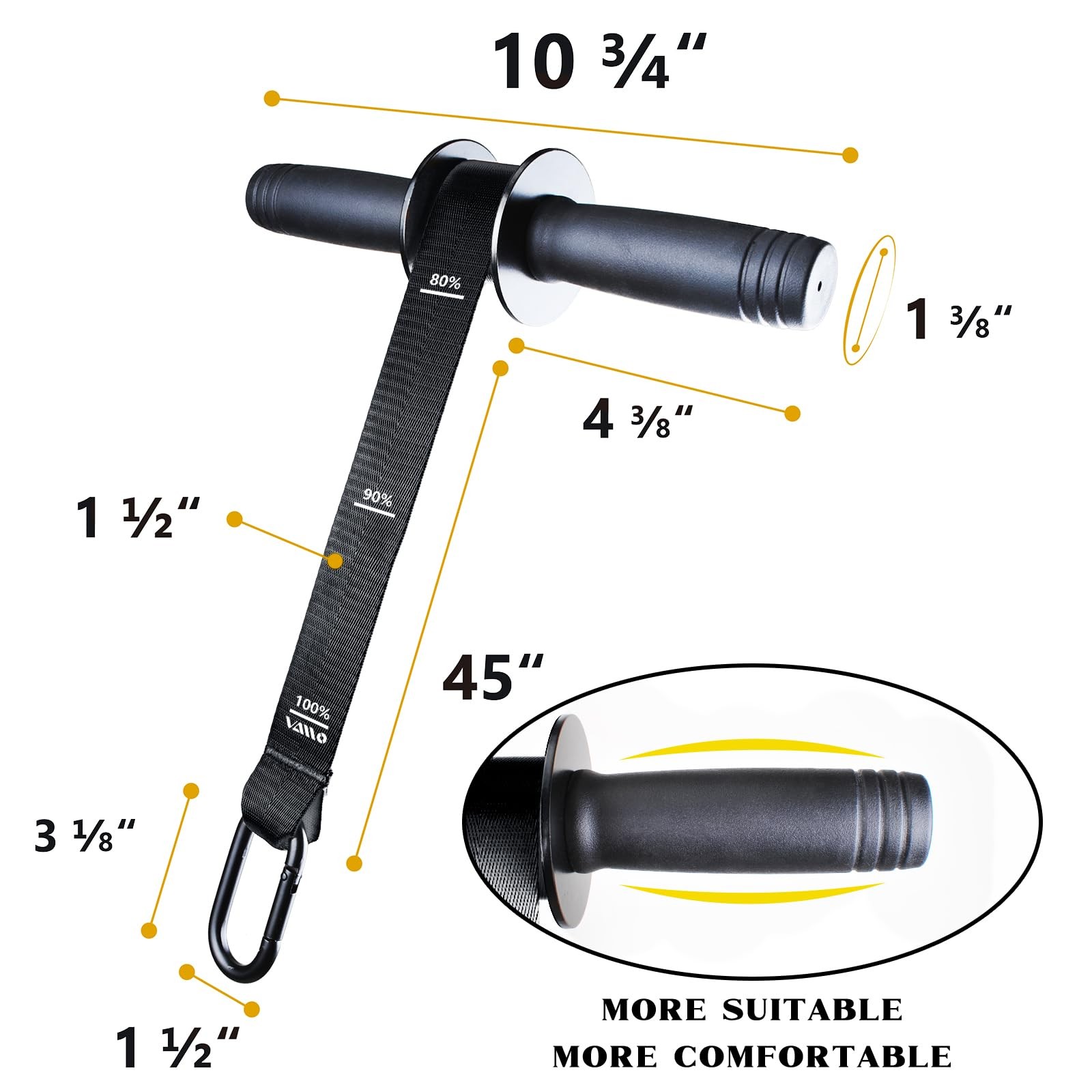 Forearm Strengthener and Wrist Roller with Quick Locking Mechanism - Durable ...