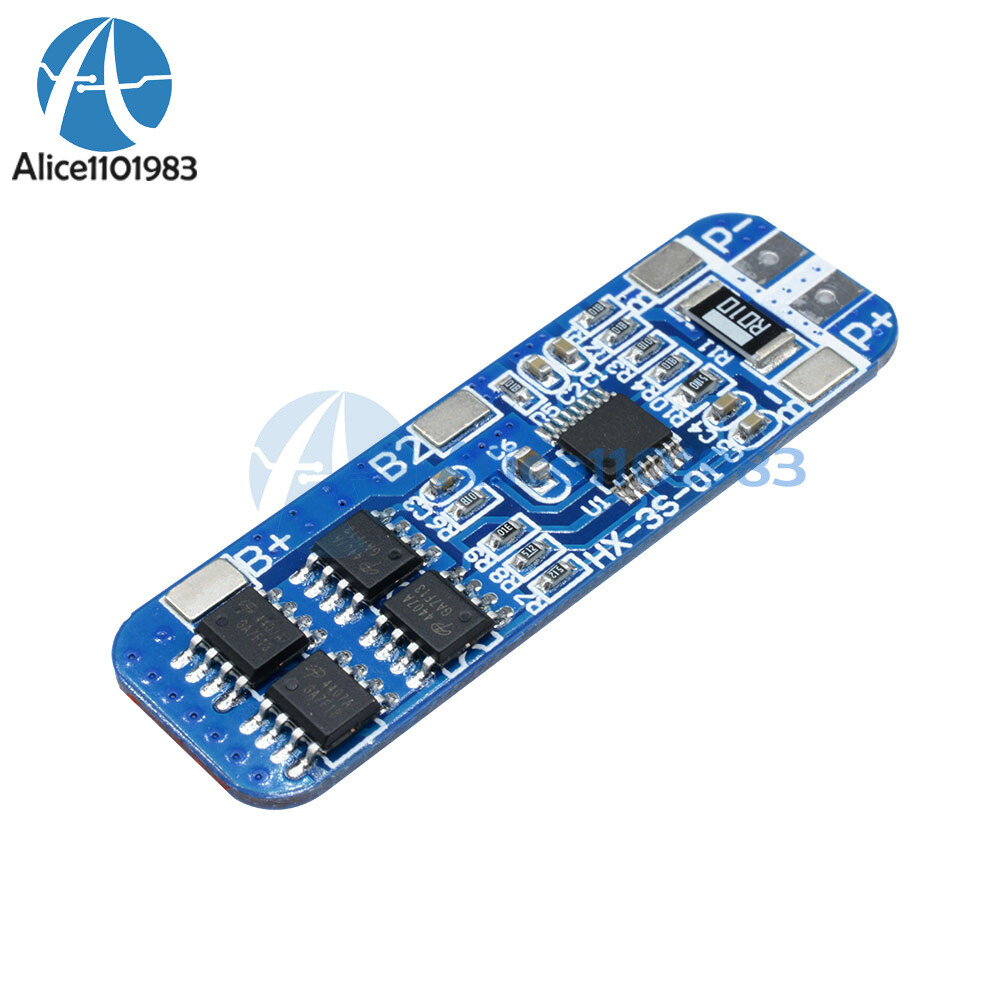 3S 12V 18650 10A BMS Charger Li-ion Li-ion Battery Protection Board HX-35-01