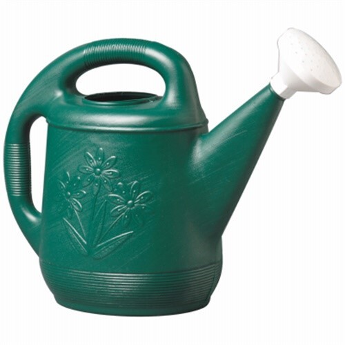 Novelty 30301 Green Plastic Double Handle Watering Can 2 gal.