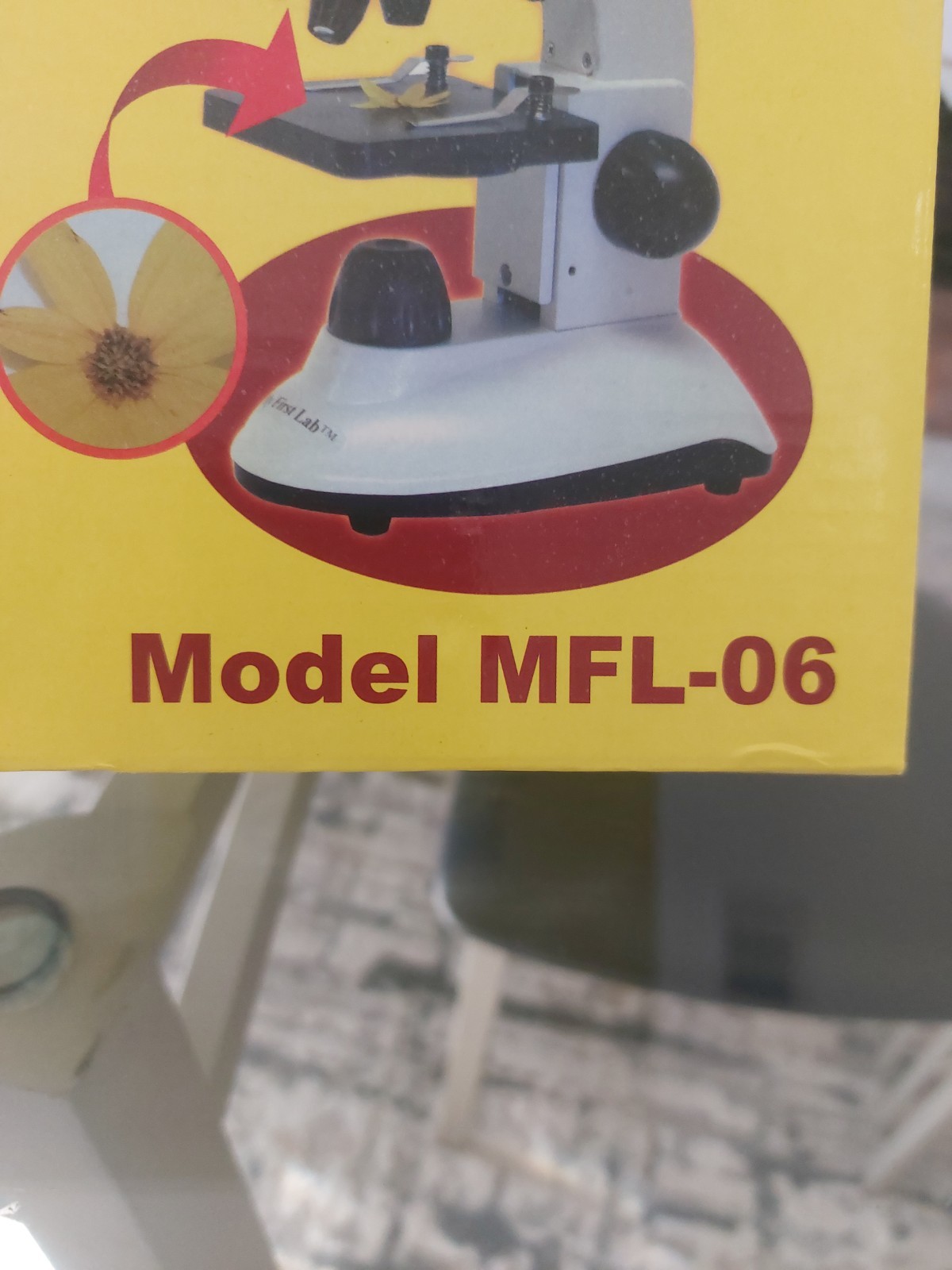 Microscope - My First Lab Duo-Scope In One Dual Lights Model MFL-06 Science NEW!