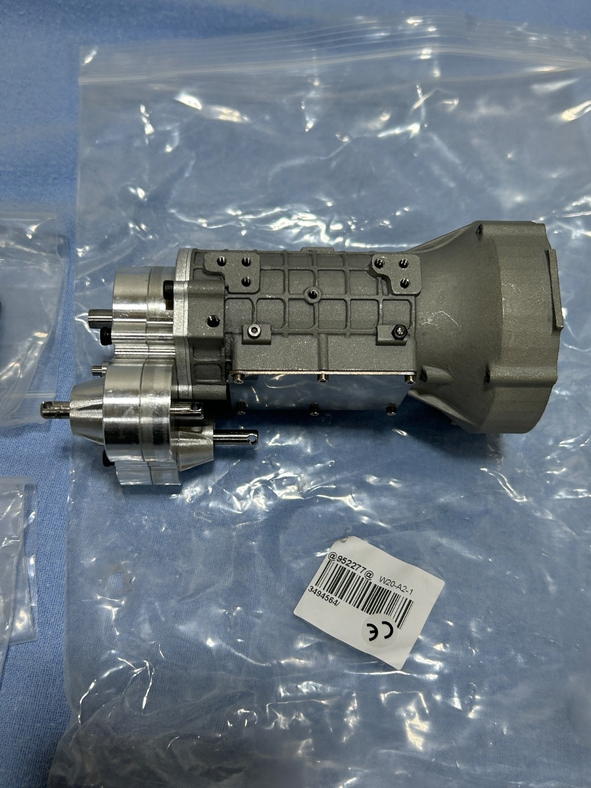 CISON MINI R/C  TRANSMISSION 4 SPEED DUAL CLUTCH ALLOY GEARBOX "NEW"