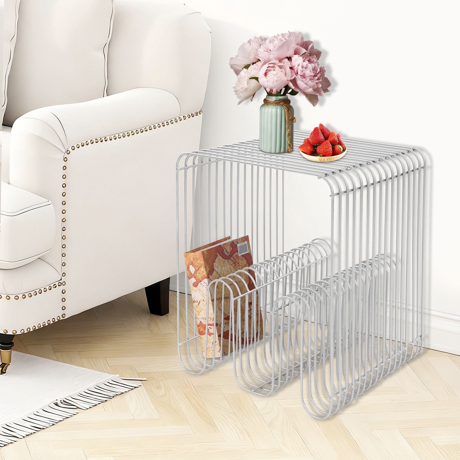 Modern Creative Lightweight Side Table Multi-Scene Sofa Bedside Accent Table