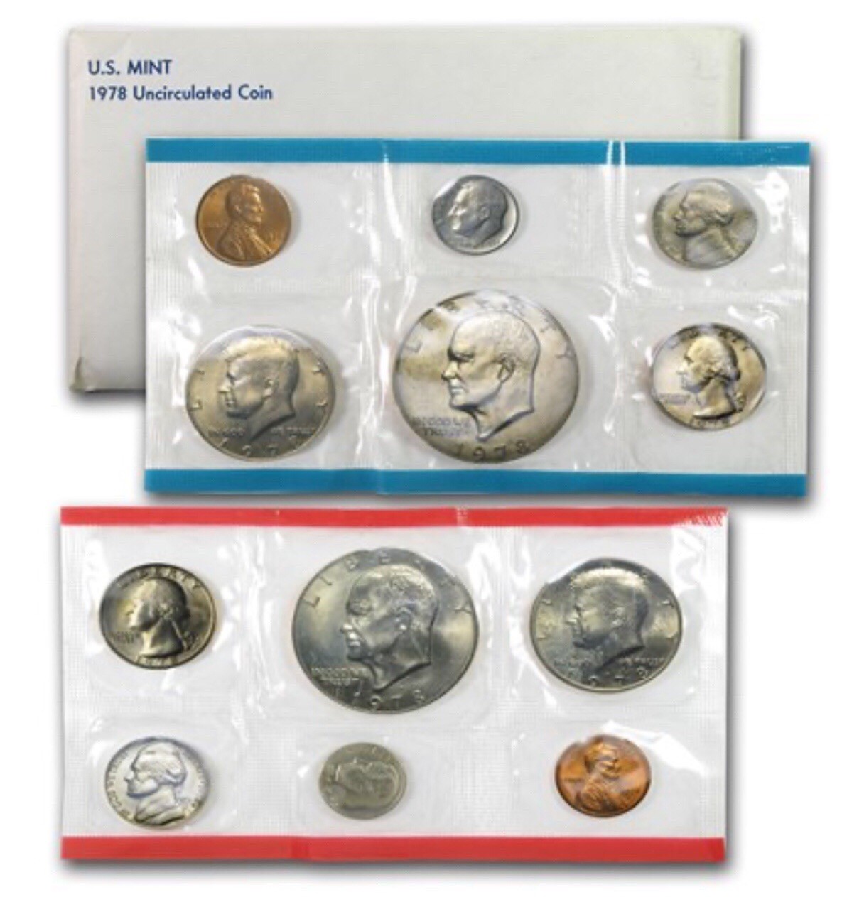 1978 Uncirculated Coin Set U.S Mint Original Government Packaging OGP
