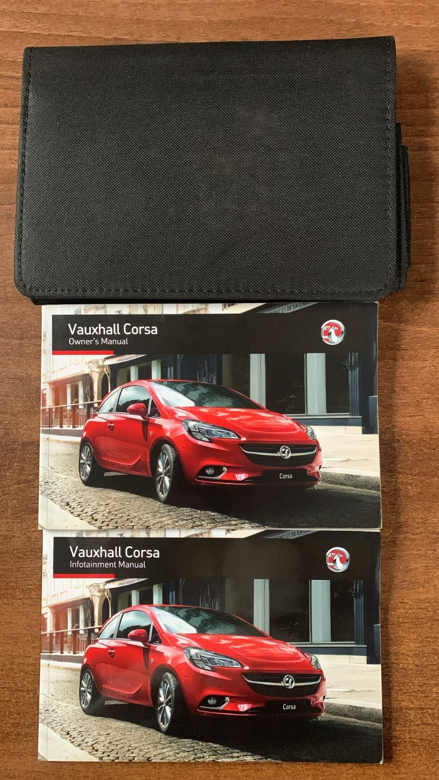 VAUXHALL CORSA OWNERS MANUAL + WALLET 2014 PRINT REFC424