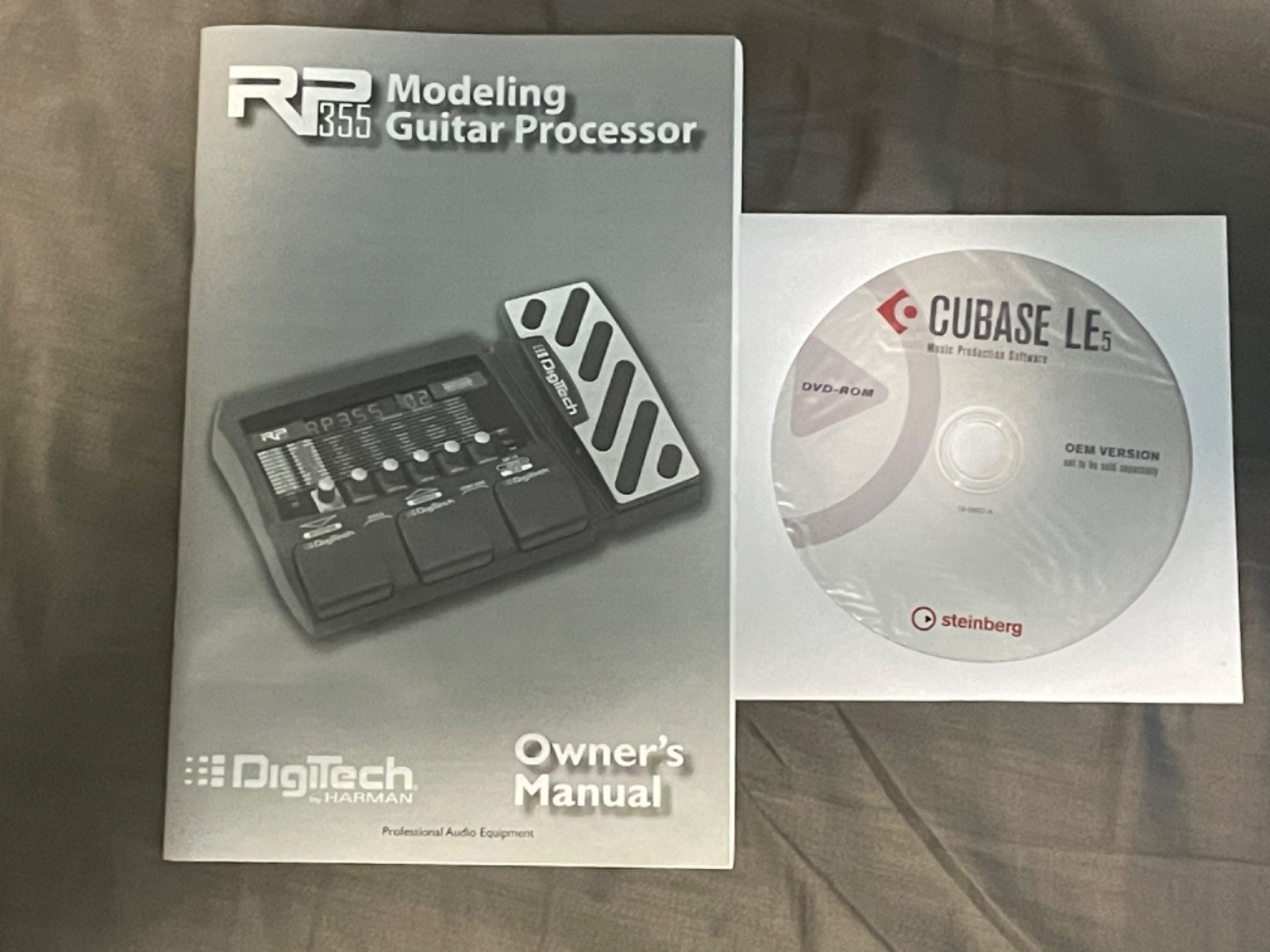 DigiTech RP355 Multi-Effect Processor – Includes Box, Power Supply & Accessories