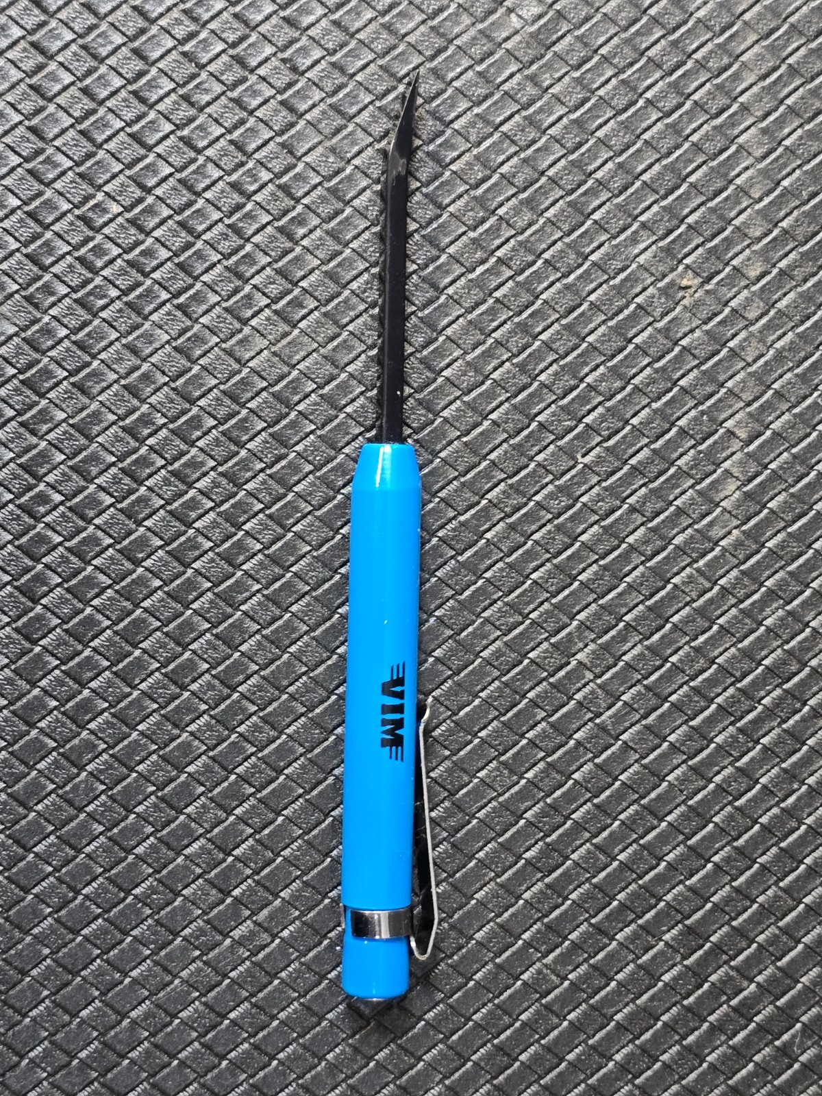 VIM Tools BLUE Mini Pocket Pry Bar Set w/Pocket Clip & Magnet MPBB