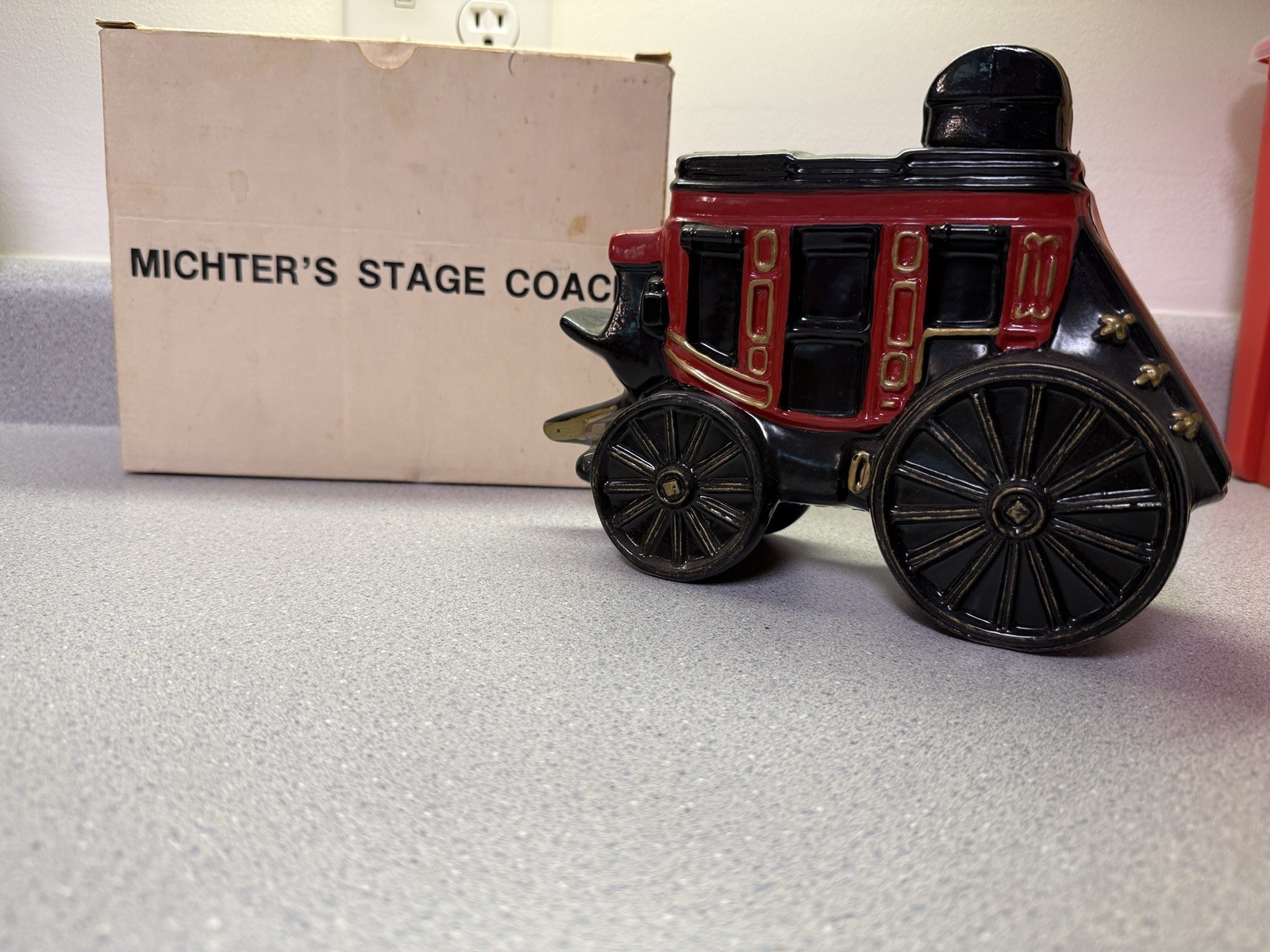 Pre-owned Michter’s Stage Coach Limited Edition Whiskey Bottle, 1978, With Box