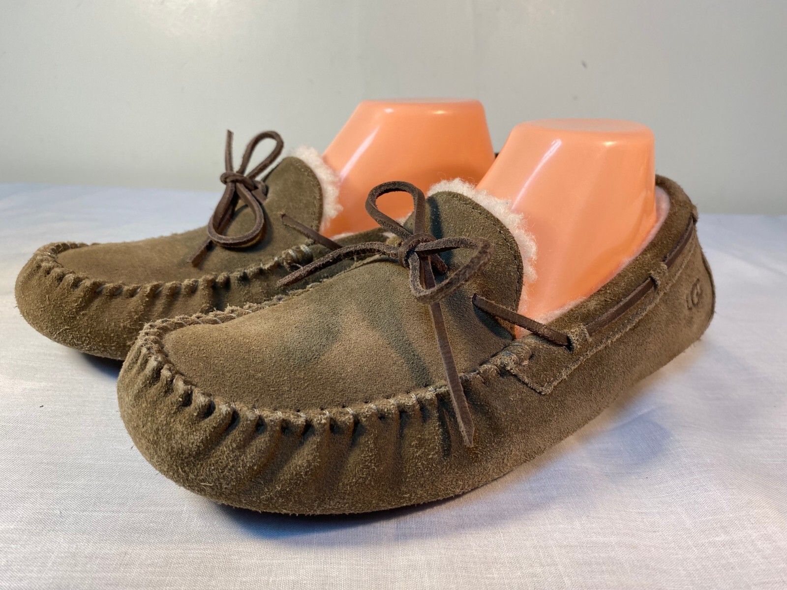 UGG Dakota Moccasin Slippers Men's Brown Insulated 5612 - US 8