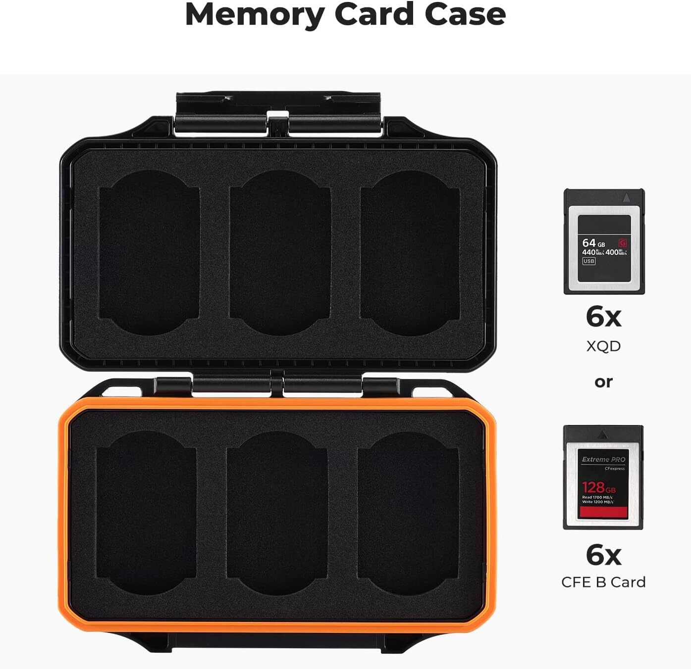 K&F Concept SD Micro Memory Card Case Waterproof Shockproof Memory Card Storage